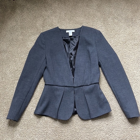 In new condition grey blazer by H&M - Picture 7 of 9